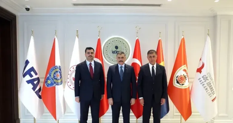 İçişleri Bakanı Çiftçi, İzmir Büyükşehir Belediye Başkanı Tugay’ı kabul etti