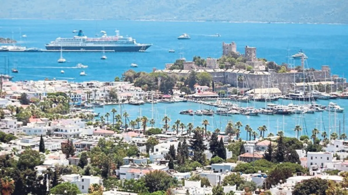Bodrum’a 9.5 ayda 993 bin yabancı turist geldi