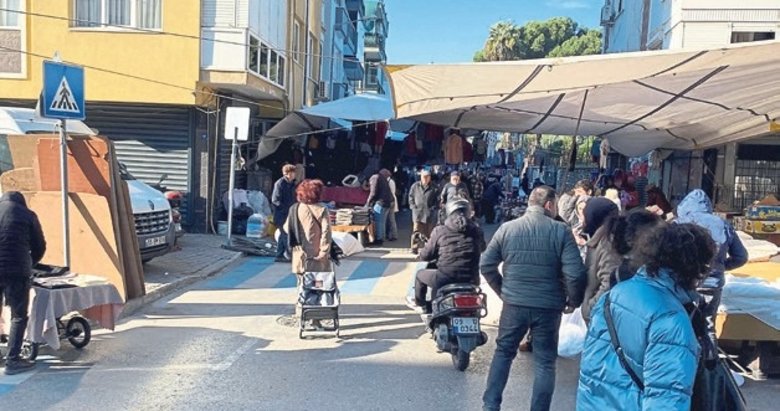 Aydın’da semt pazarında silahlar konuştu