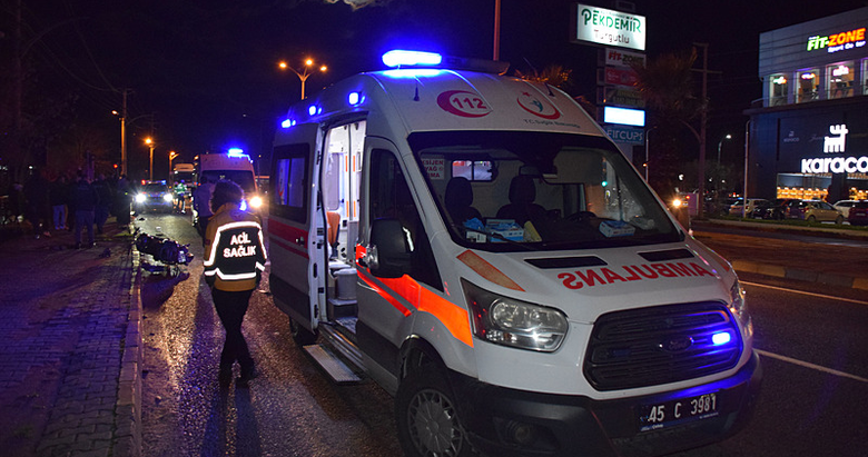 Manisa’da feci kaza: 1 ölü, 1 yaralı