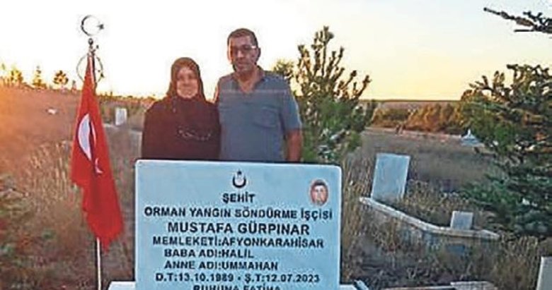 Şehit Mustafa Gürpınar’ın mezarı yaptırıldı