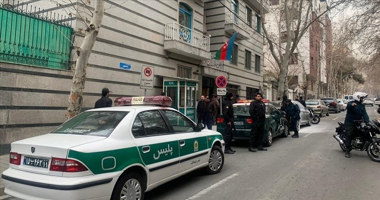 Azerbaycan’ın İran Büyükelçiliği’ne hain saldırı!