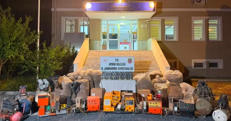 Aydın’da zehir tacirlerine dev operasyon! Çiftlikte bakın ne yapıyorlarmış...