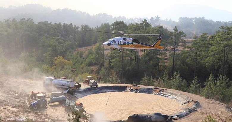 Muğla’daki yangın 3’üncü gününde devam ediyor