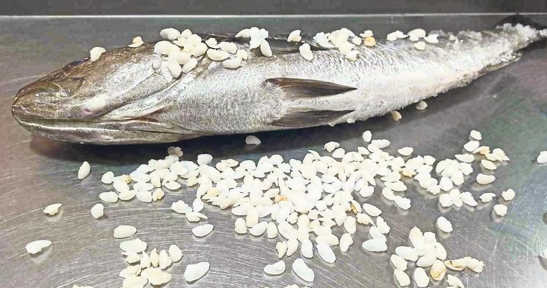 kaya levreginin kafasindaki taslar sifa dagitiyor pazar haberleri