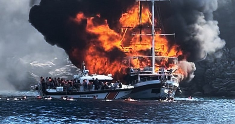 Tur teknesinde can pazarı! Yaralılar var