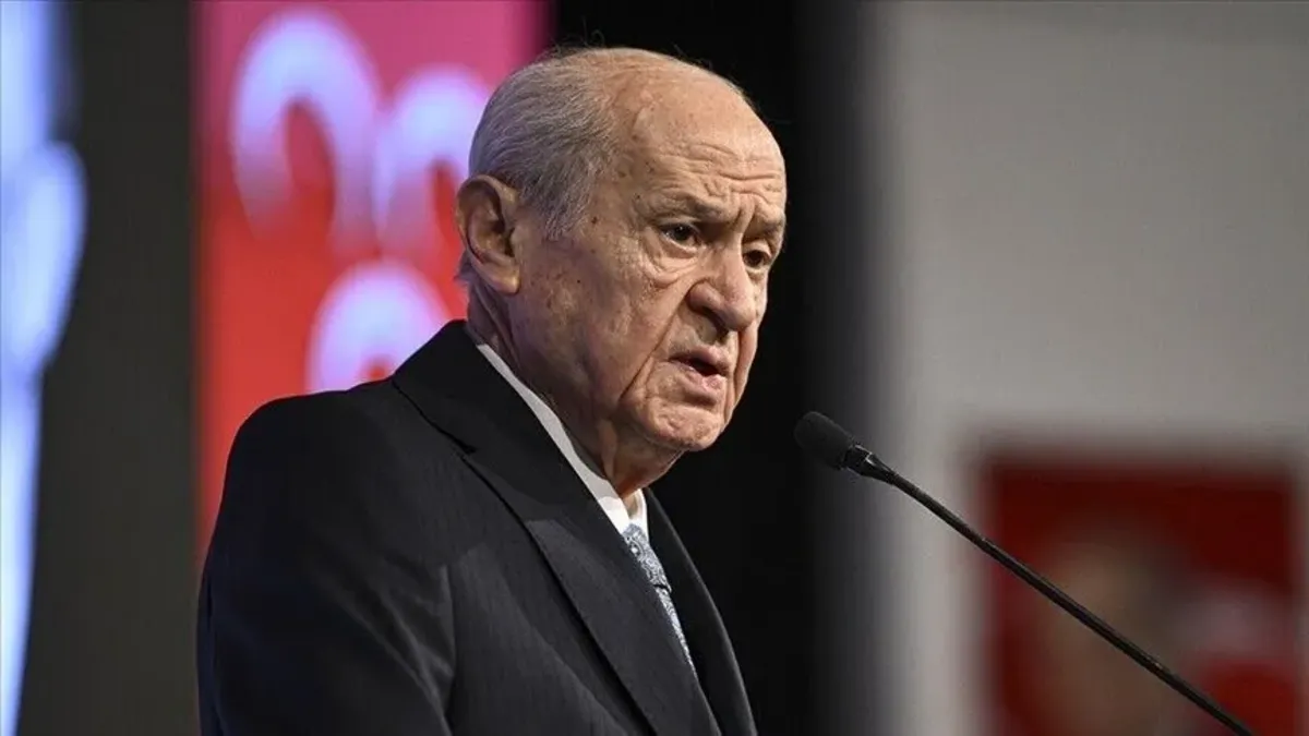Devlet Bahçeli'den Yeni Parti İddialarına Yönelik Açıklama