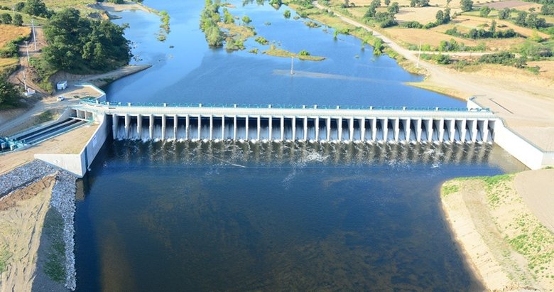 Manyas Barajı doldu, çiftçilerin yüzü güldü