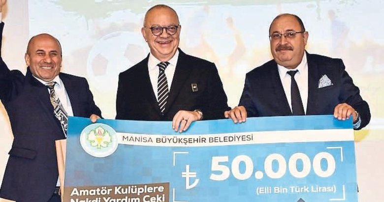Manisa’da 91 amatör spor kulübüne destek