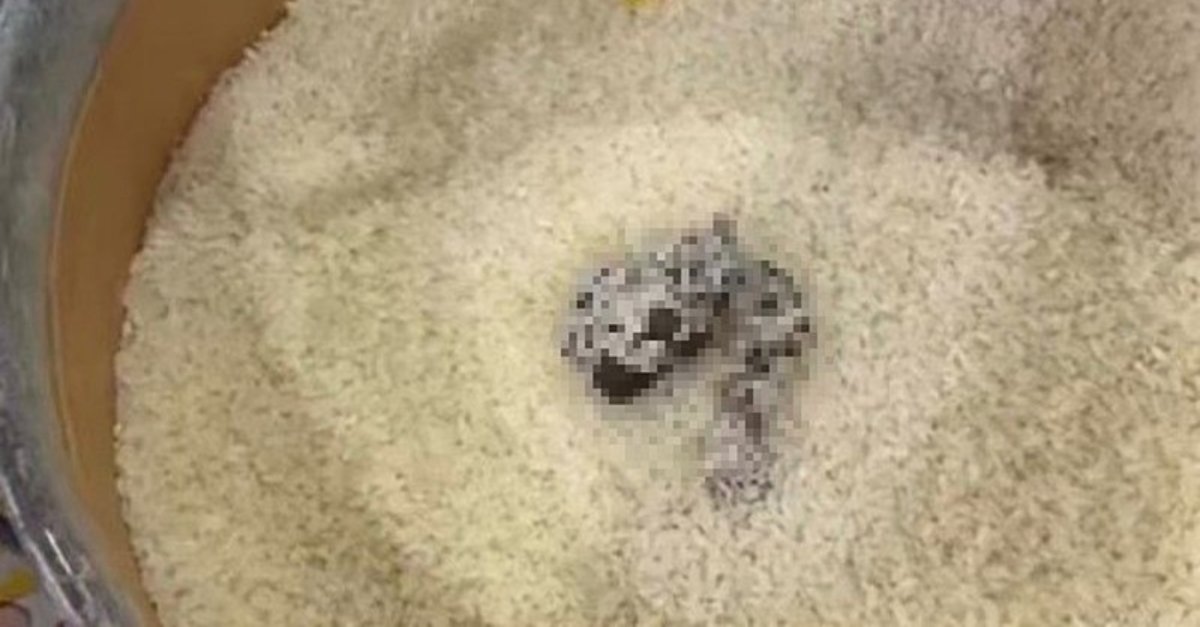 Markette açıkta satılan pirinçte skandal: Cezası kesildi