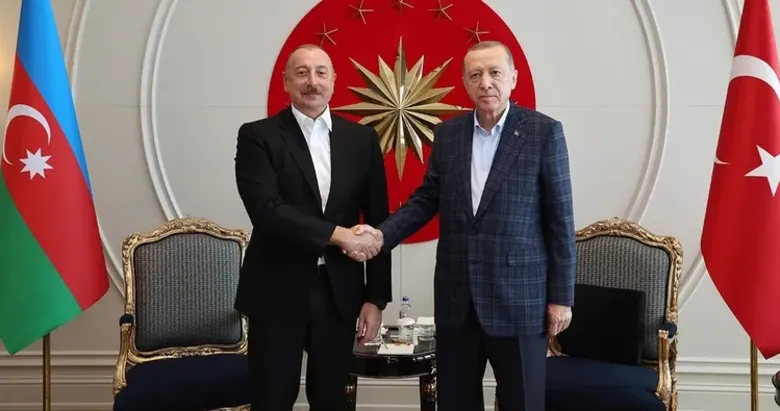 Başkan Erdoğan, Aliyev ile görüştü