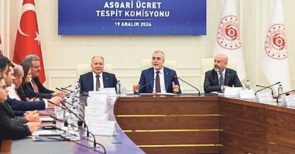 Asgari ücrette maraton başlıyor