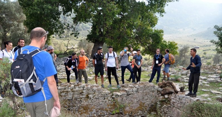 Dalaman Kapıdağ Yarımadası’nın Mutlu çobanı turistlerin gönüllü rehberi oldu