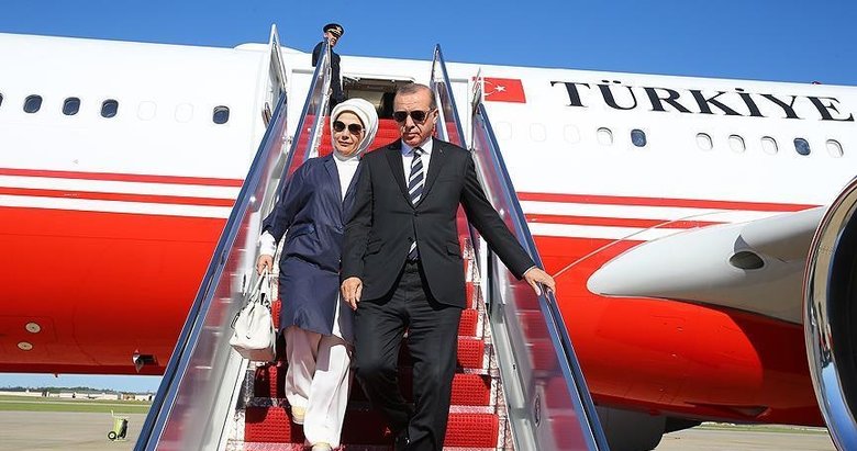Cumhurbaşkanı Erdoğan ABD’deki temaslarının ardından yurda döndü