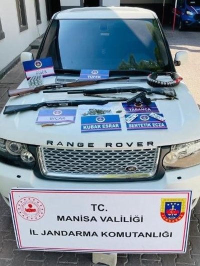 Manisa’da uyuşturucu operasyonu