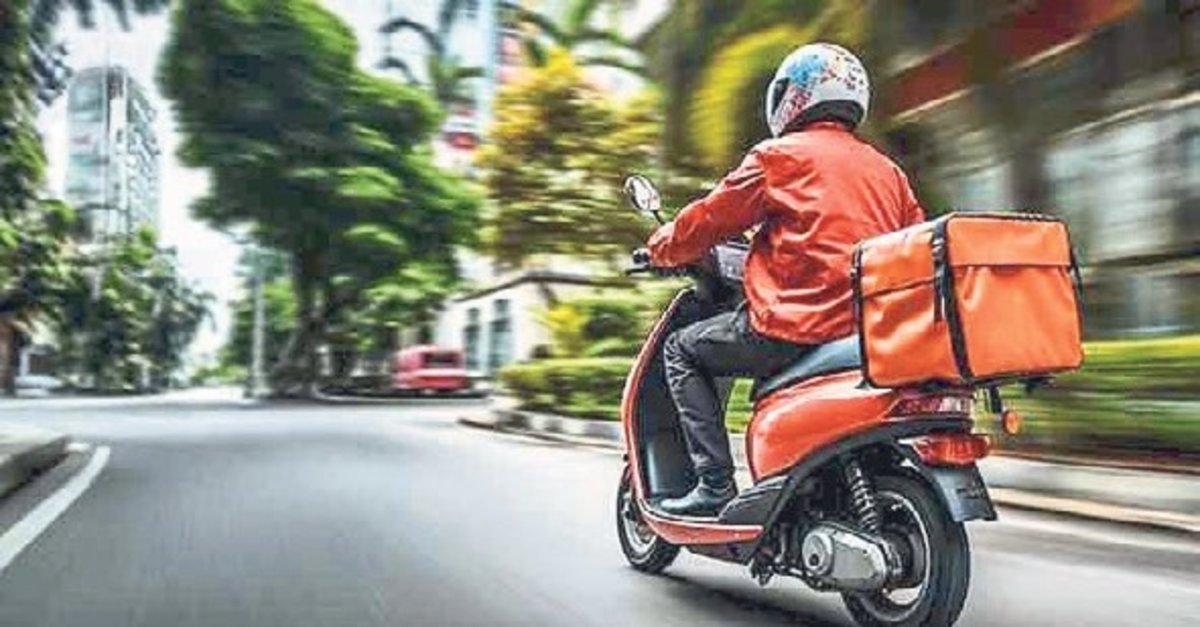 72 binden fazla motokurye kayıt altında