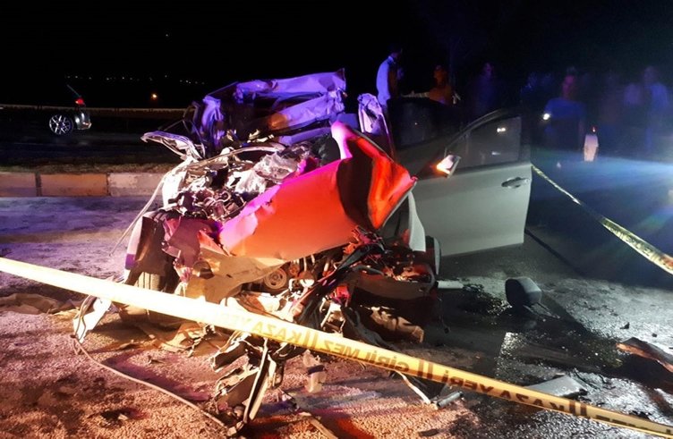 Denizli’de ehliyetine el konulan sürücü trafik kazasında öldü