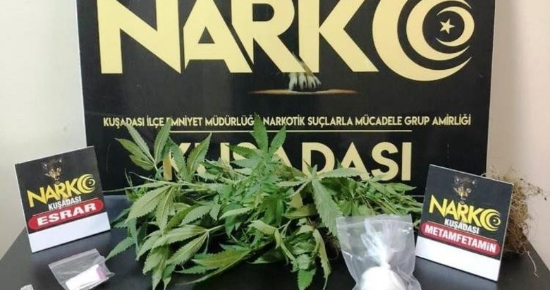 Aydın’da uyuşturucu operasyonlarında 2 kişi tutuklandı