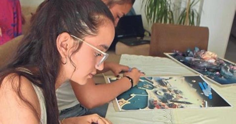 Alman kültürünü tanıyıp rölyef sanatına merak sardılar