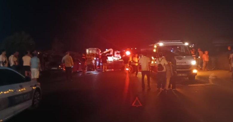 Muğla’da feci kaza: 2 otomobil kafa kafaya çarpıştı: 1 ölü, 3 yaralı