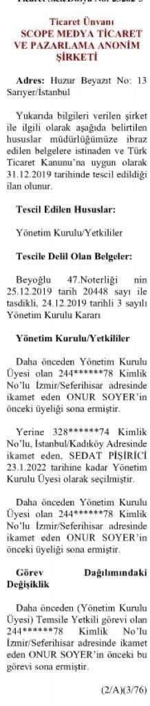 Fondaş medyanın yönetiminde tanıdık isim! Ruşen Çakır ve Tunç Soyer’in kardeşi ortak çıktı