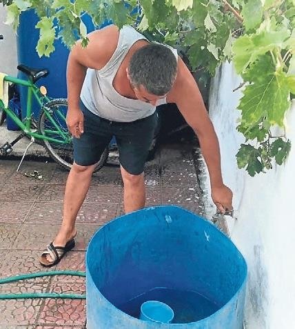 Tatil cennetinde su isyanı