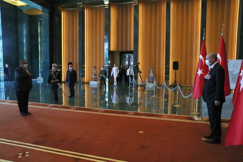 Başkan Erdoğan, tebrikleri kabul etti