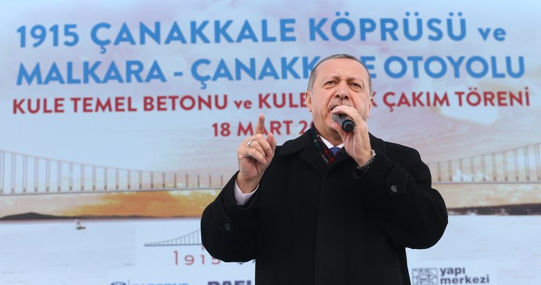 Cumhurbaşkanı Erdoğan Çanakkale Köprüsü’nün açılış tarihini açıkladı