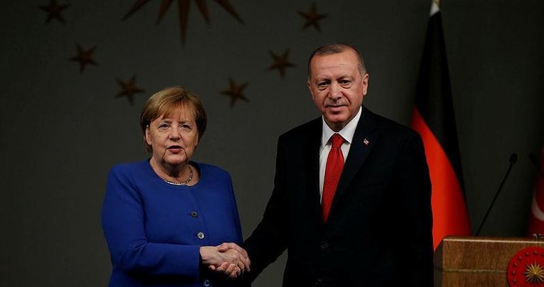 Başkan Erdoğan ve Merkel’den kritik Libya görüşmesi