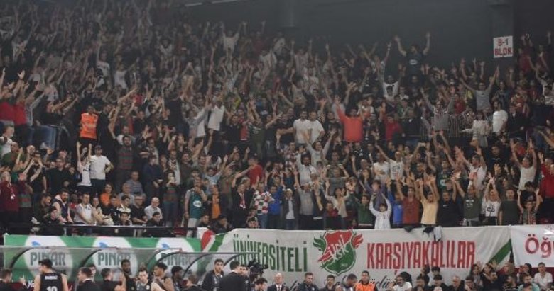 Karşıyakalı taraftarlardan büyük rağbet! Basketbol maçı kapalı gişe oynanacak
