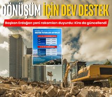 Kentsel dönüşüm için destek müjdesi! Başkan Erdoğan yeni rakamları açıkladı: İşte hibe, kredi ve kira tablosu