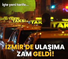 İzmir’de ulaşıma zam: İşte yeni tarife...