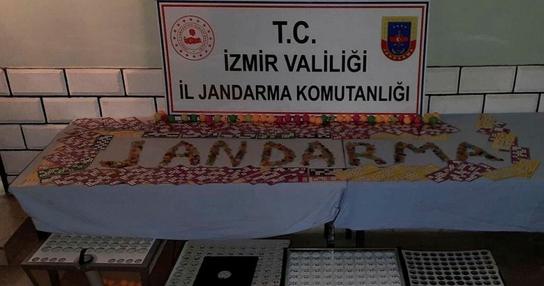 İzmir’de kumar baskını! Binlerce lira ceza kesildi