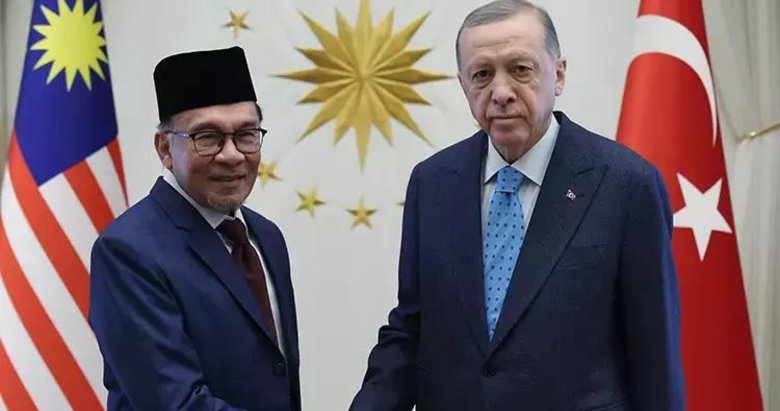 Başkan Erdoğan Malezya Başbakanı Enver İbrahim’i kabul etti