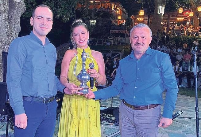 Kavaklıdere Nadide Sultan ile eğlendi
