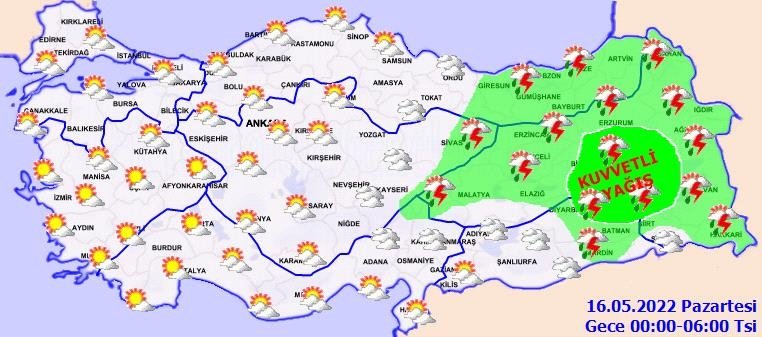 Meteoroloji’den toz taşınımı ve yağış uyarısı! Bugün hava nasıl olacak? 15 Mayıs Pazar il il hava durumu raporu