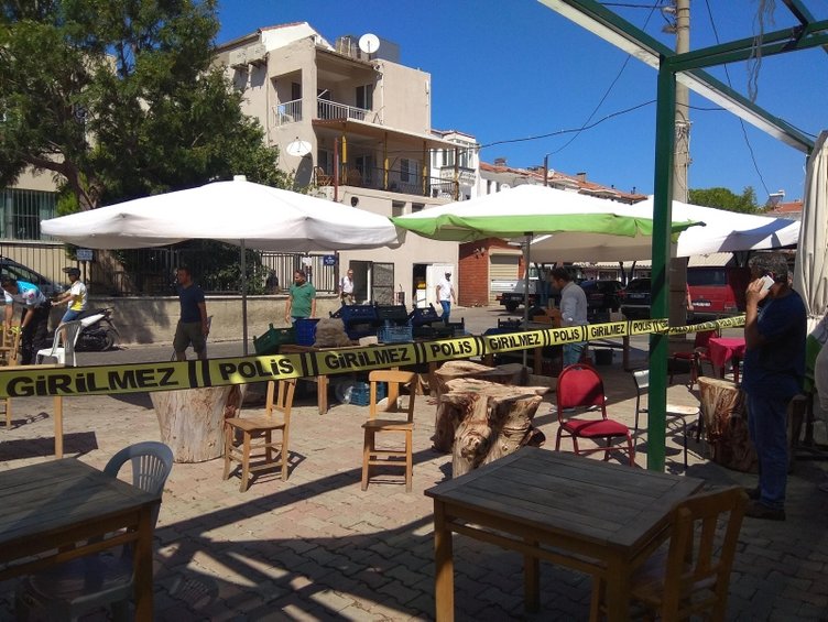 İzmir Foça’da kafeterya sahibine silahlı saldırı