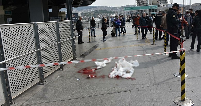 İzmir’de aktarma merkezi önünde silahlı saldırı