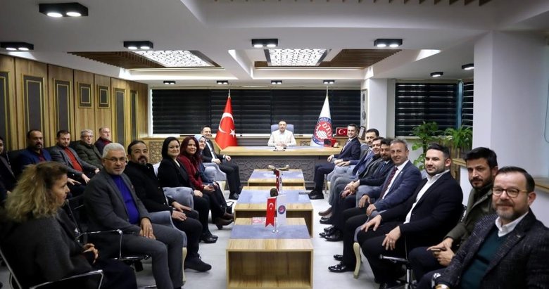 Merkezefendi Adayı Başer iş dünyası temsilcileriyle buluştu