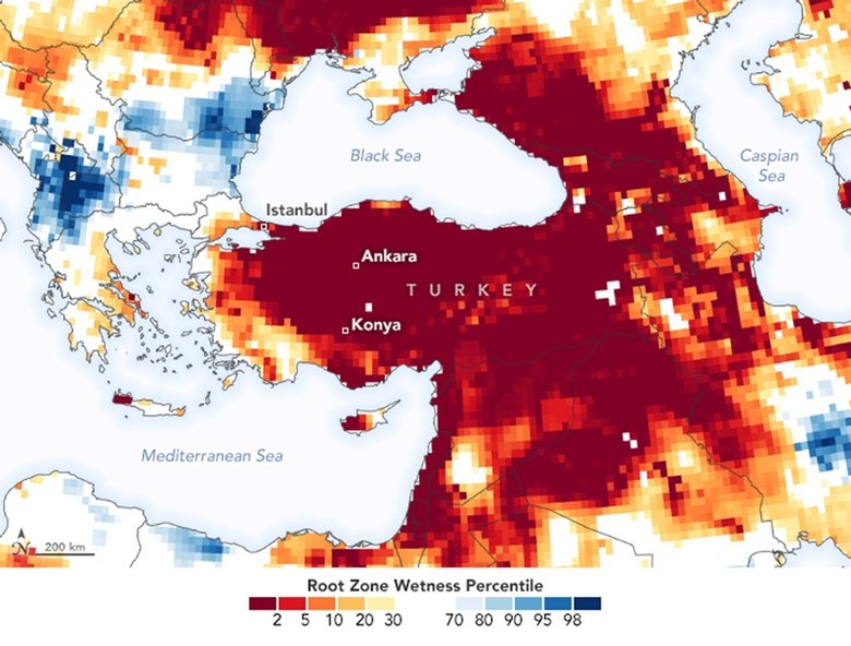 WWF’den kuraklık uyarısı: 10 şehir küresel yüksek risk listesinde