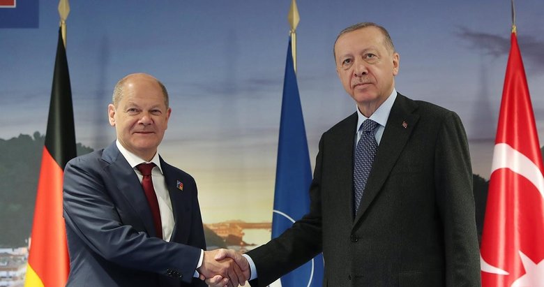 Başkan Erdoğan’dan BM Zirvesi öncesi kritik görüşme! Almanya Başbakanı Scholz ile bir araya geldi