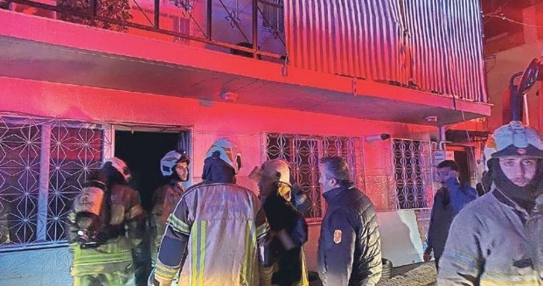 Down sendromlu Eymen alevlerin arasında can verdi