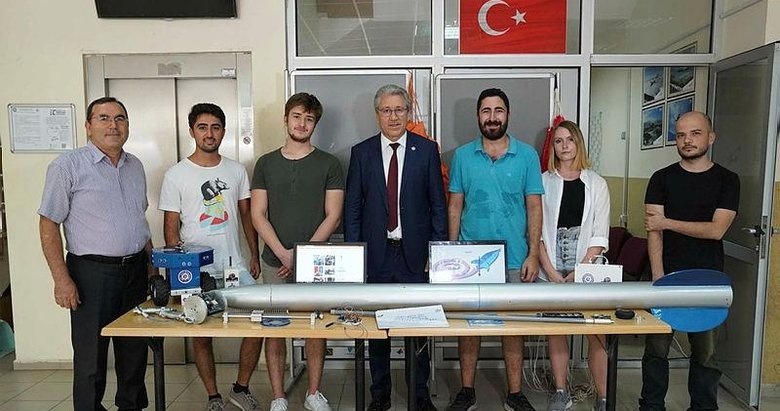 Ege roket takımı TEKNOFEST’te stant açtı