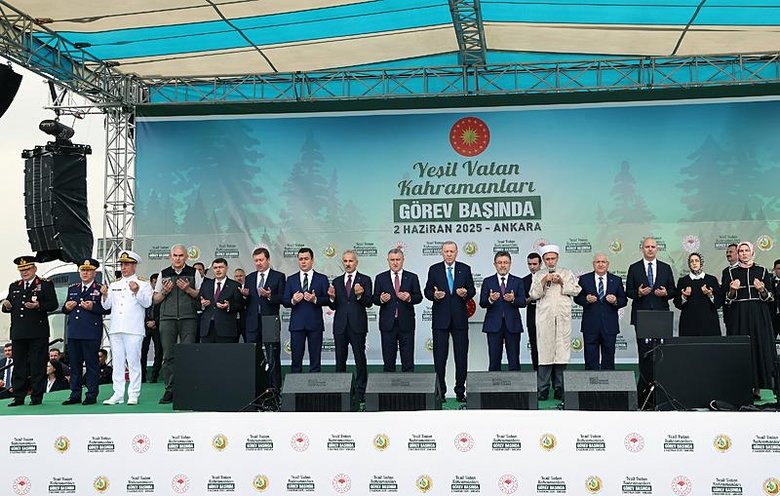 Başkan Erdoğan: Yeşil vatanımız için kararlılıkla çalışacağız