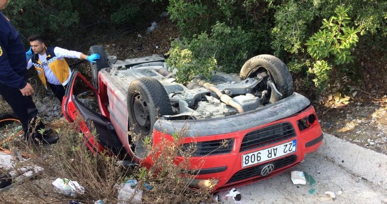 Muğla-Marmaris karayolunda kaza: 1 ölü, 3 yaralı