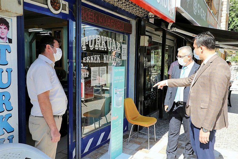 Afyonkarahisar’da koranvirüs denetimi yapıldı