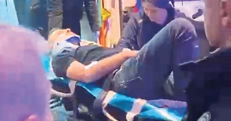 Firari hükümlü yakalanmamak için kendini balkondan attı