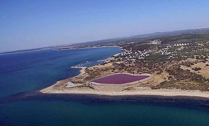 Çanakkale’de ’Kan Gölü’nü görenlerin ağzı açık kalıyor