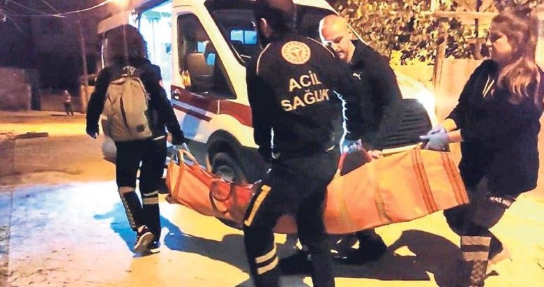 Komşu kavgasında kan aktı