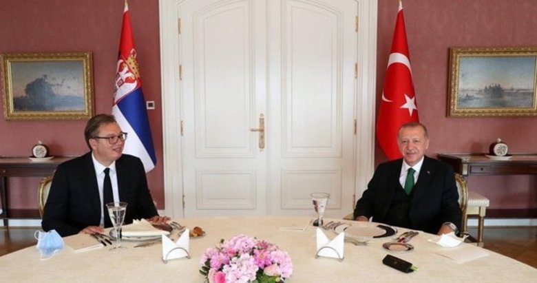 Başkan Erdoğan, Sırbistan Cumhurbaşkanı Aleksandar Vucic’i kabul etti